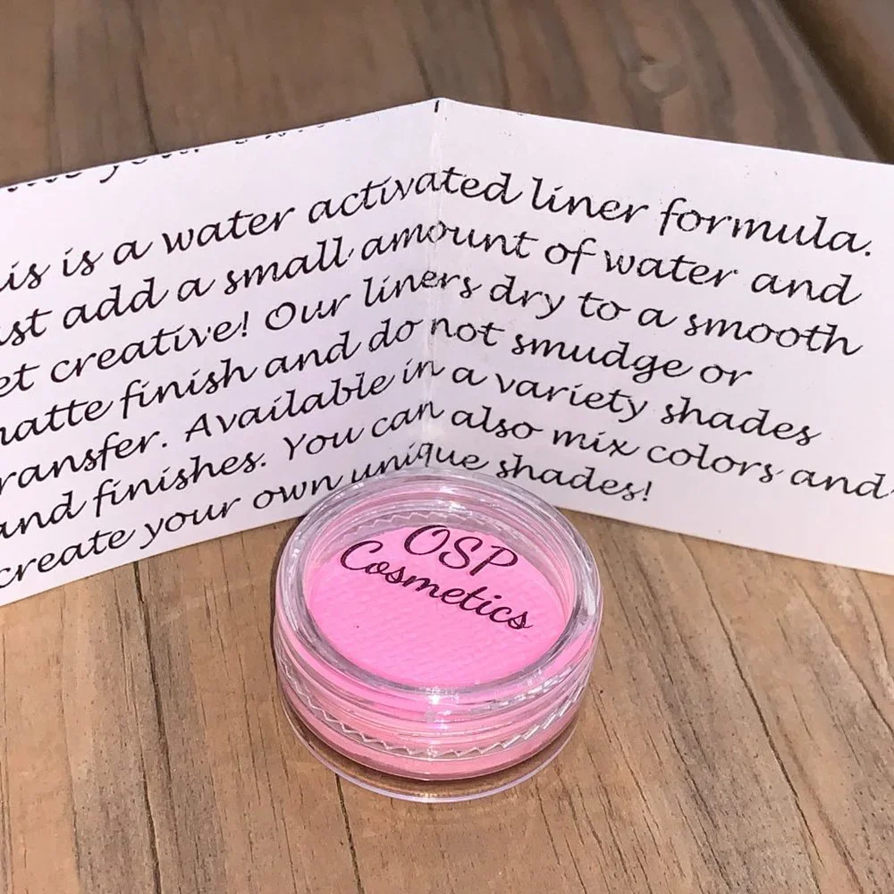 OSP Cosmetics Water Activated Eye Liners, Pastel Pink
